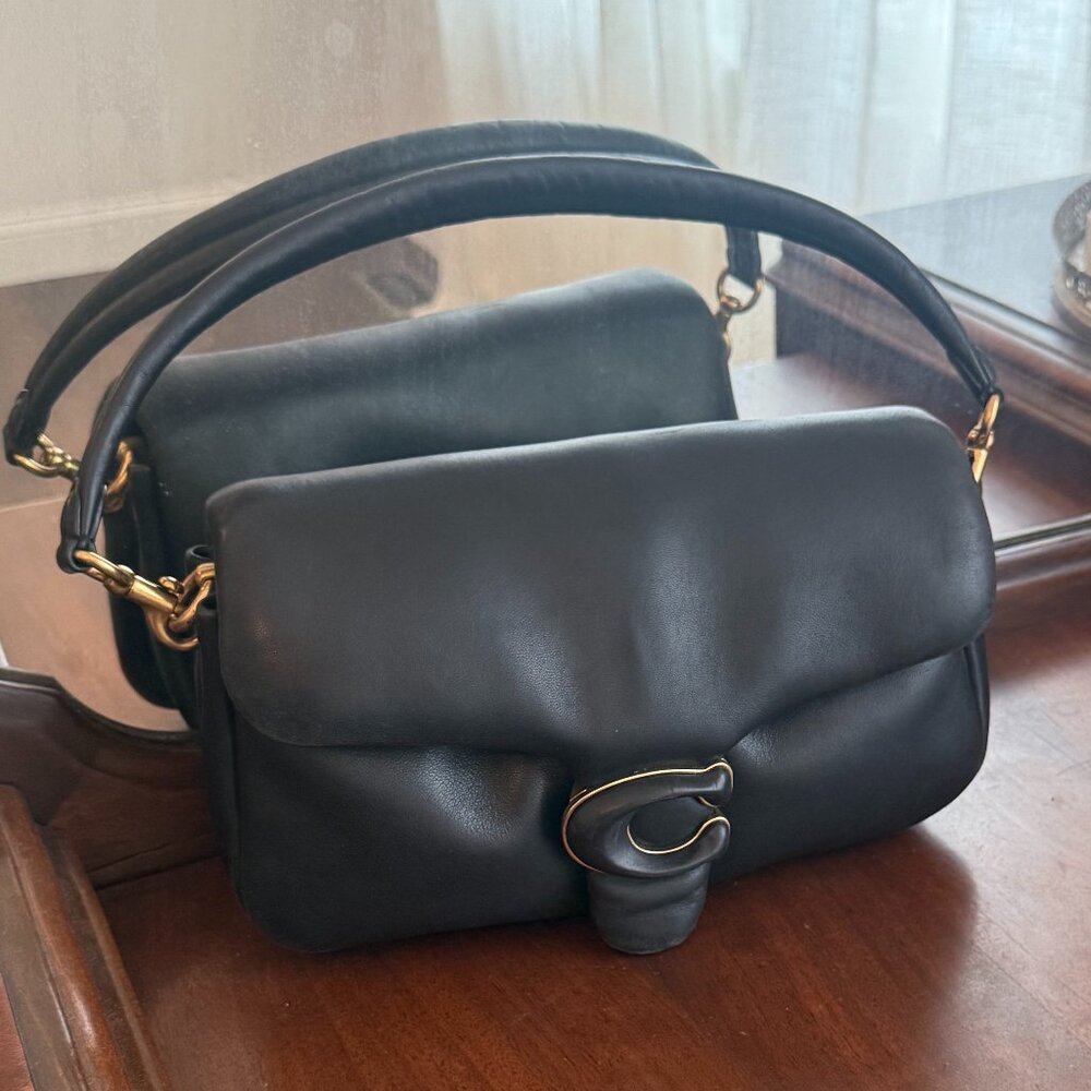 Coach Pillow Tabby 26 in Black